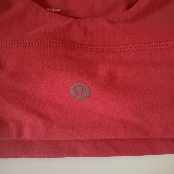 Lululemon Align V Neck Bra Light Support Size 4 A/B Cup Desert Red 30633 - Picture 7 of 11